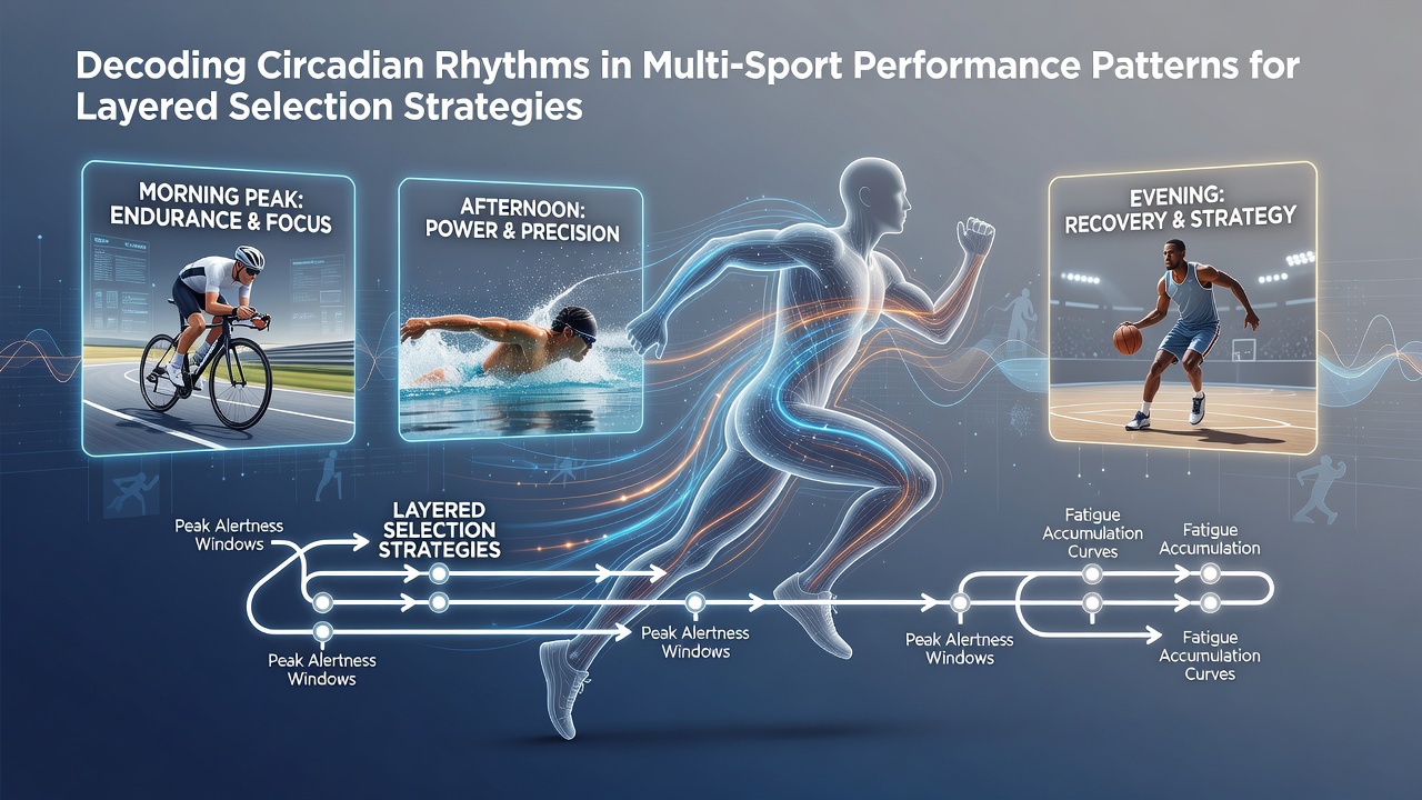 Athletes training under different light conditions to illustrate circadian rhythm effects on performance