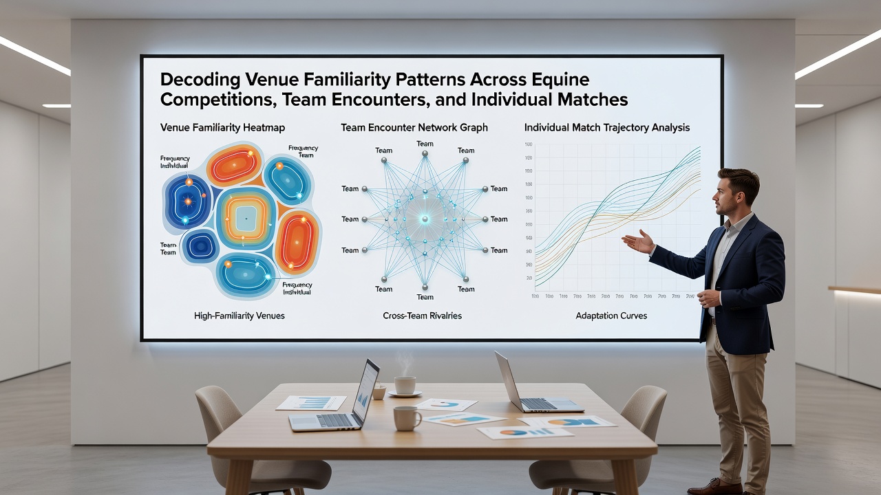 Detailed charts comparing individual athlete performance metrics in familiar versus unfamiliar venues across tennis tournaments and other solo events