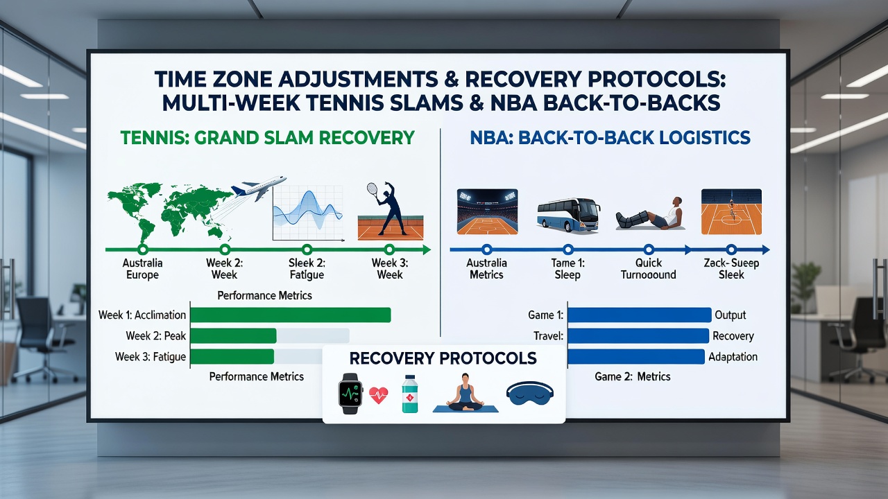 NBA team preparing for back-to-back fixtures with recovery protocols in focus