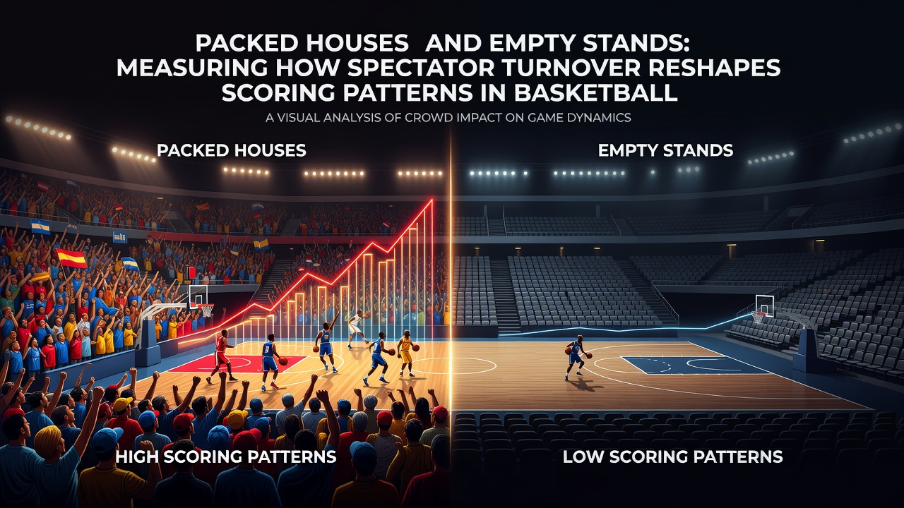 Soccer stadium stands showing contrast between packed and sparse attendance sections